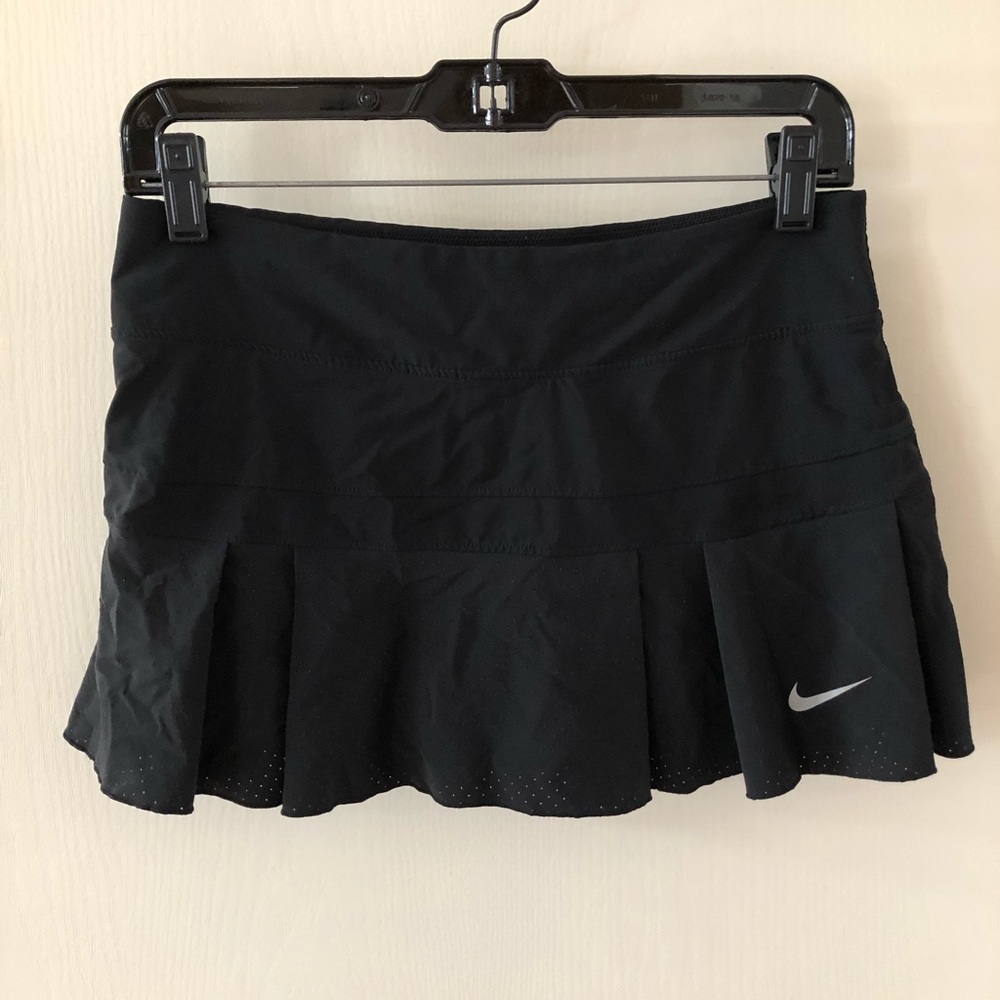 Nike Black Pleated Tennis Skirt
